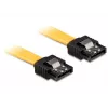 SATA kábel konektor samec/konektor samec DeLOCK 82808 0,2 m žltý