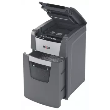 Rexel Optimum AutoFeed+ 130X skartovač krížový rez 55 dB 22 cm čierna, strieborná