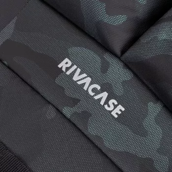 Rivacase Sherwood batoh batoh Camouflage, Navy polyester, polyuretán