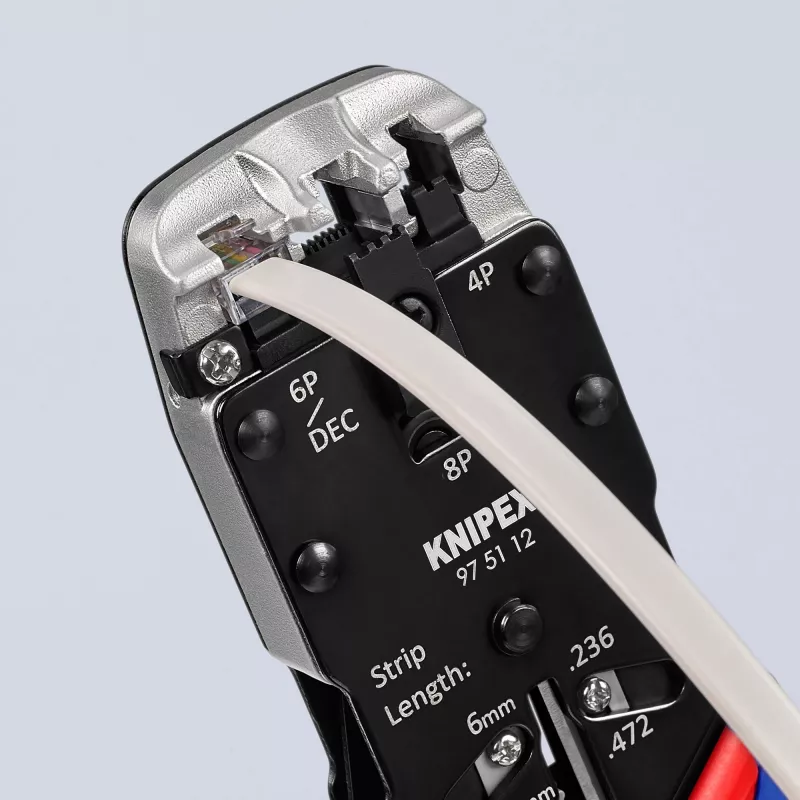 Krimpovacie kliešte na káble Knipex 975112