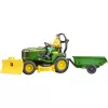 Bruder bworld John Deere sedacia kosačka na trávu, model hračkárskeho vozidla