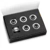 EK Water Blocks EK-Quantum Torque HDC 16 - balenie 6 ks, strieborná