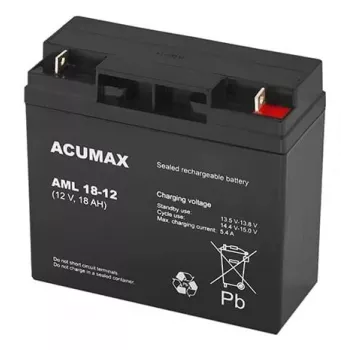 Batéria Electronic AM 18-12 VRLA AGM 12 V 18 Ah