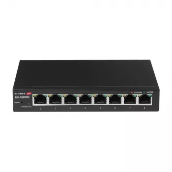 Edimax GS-5008E sieťový switch Managed Gigabit Ethernet (10/100/1000) čierny