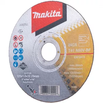 Makita E-17120-12 rovný rezací kotúč 125 mm 12 kusov (E-17120-12)