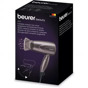 Fén Beurer HC 17 cestovný fén sivý 1000W