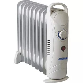 Mesko Home MS7805 Interiér Biela 1000 W Olejový radiátor elektrické vykurovanie priestoru