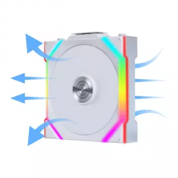 Lian Li UNI FAN SL Wireless 120 ARGB Reverse Blade biela balenie 3 ks