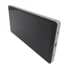 Shelly Wall Display X2 ovládací panel, Wi-Fi, Bluetooth, strieborný + BLU H&T slonovinový