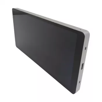 Dual Control Panel Shelly Wall Display X2 WiFi/BLU (strieborná) + BLU H&T