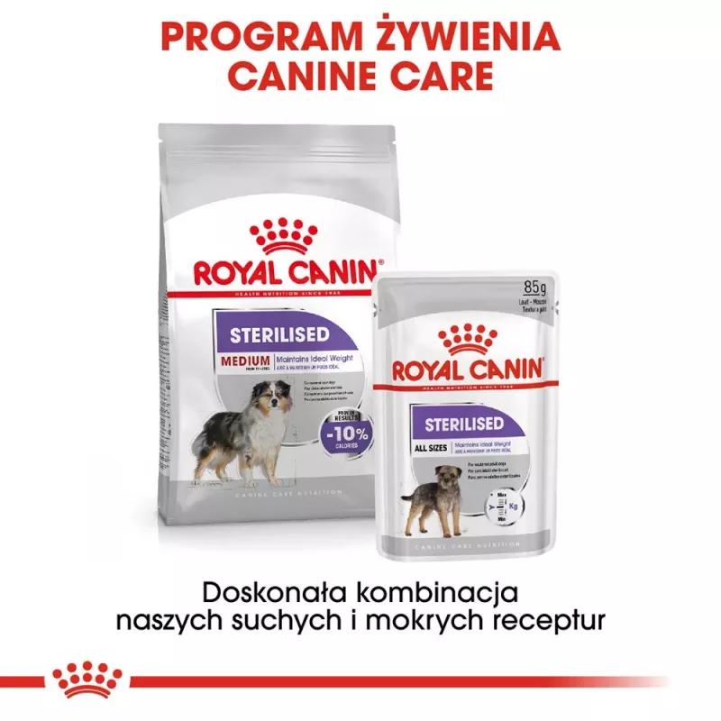 ROYAL CANIN Medium Sterilised suché krmivo pre psov - 3 kg