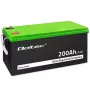 Qoltec batéria Gel | 12V | 200Ah | GEL | 59,5 kg