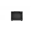 DeepCool CH160 PLUS R-CH160-BKNGM0-G kompaktná počítačová skriňa (SFF), Mini-ITX/Micro-ATX, tvrdené sklo, čierna