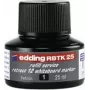 Náplňová tinta pre fixku Edding RBTK 25, čierna, 25 ml