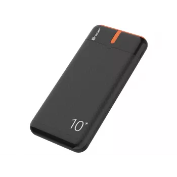PowerBank EnerGo 10000mAh čierna-oranžová