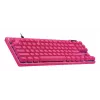 Herná klávesnica Logitech G 920-013249 USB AZERTY French ružová Tenkeyless