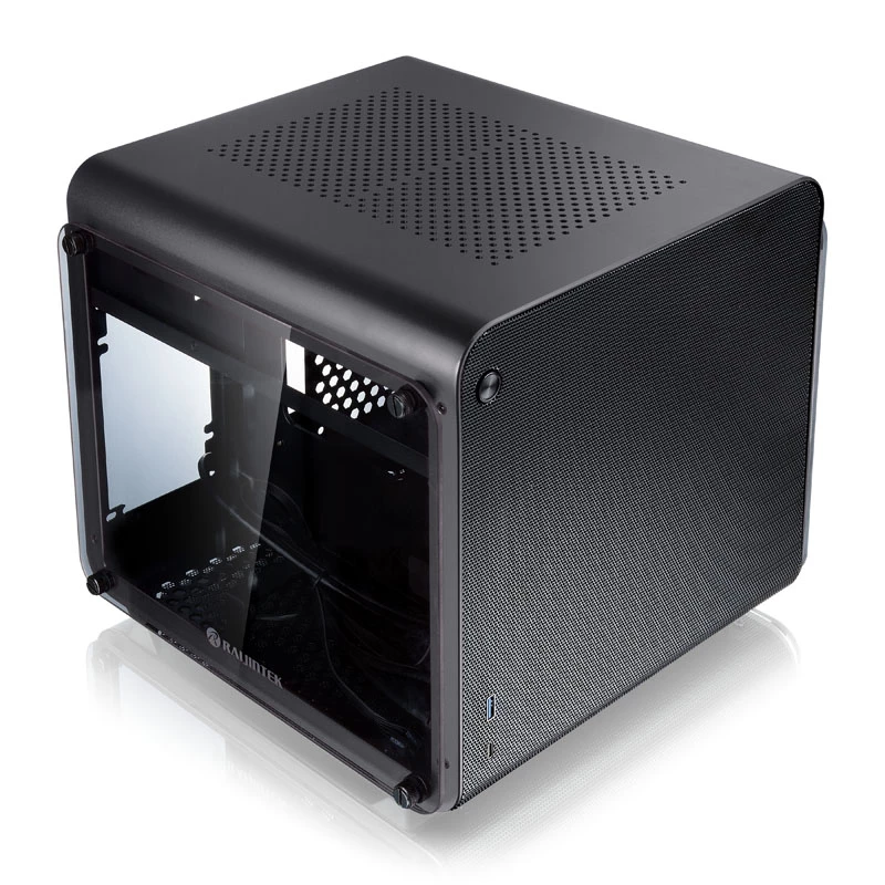 Počítačová skriňa Raijintek METIS EVO TG Mini-ITX skriňa, čierna