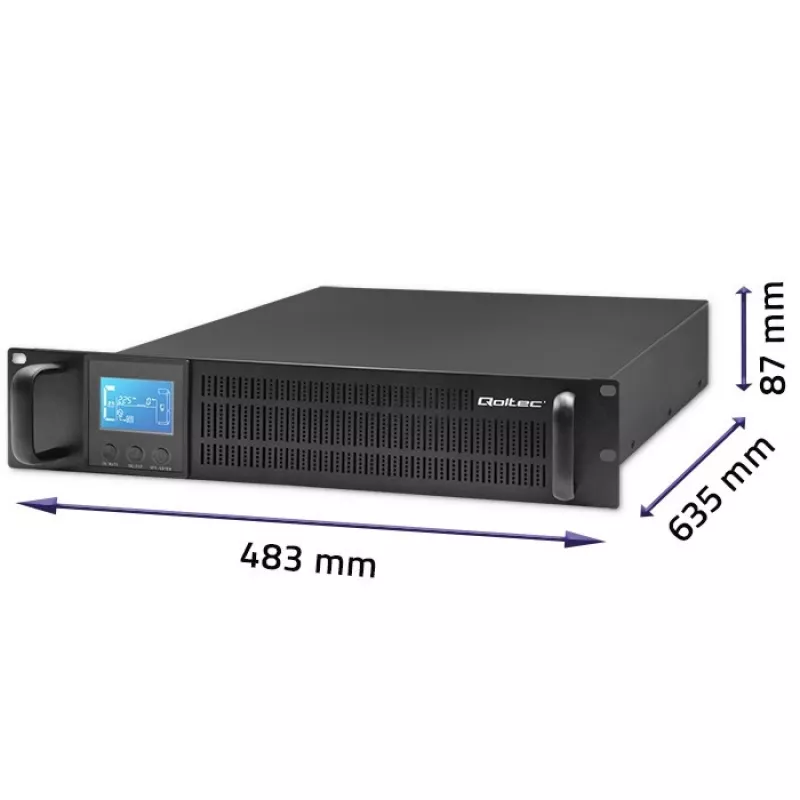 UPS QOLTEC 53946 Line-Interactive 2 kVA záložný zdroj