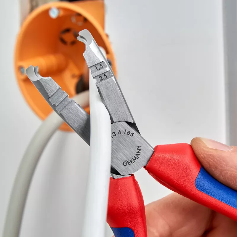 Knipex 13 42 165 kliešte maximálny priemer rúry 1,3 cm materiál rukoväte plast