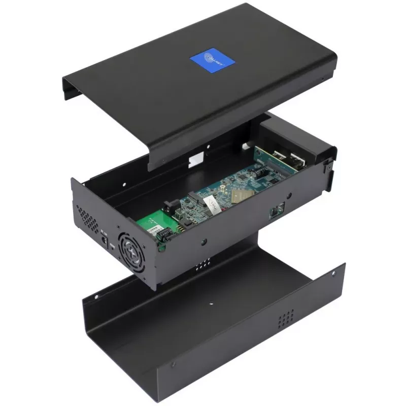 NVR Box ALLNET ALL2289-4GB so serverom Networkoptix RK3399 4GB pre 3,5-palcový pevný disk/SSD