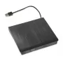 DVD-ROM externá optická mechanika IBOX IED02, USB 3.2 Gen 1, DVD-ROM (8x) / CD-ROM (24x), čierna