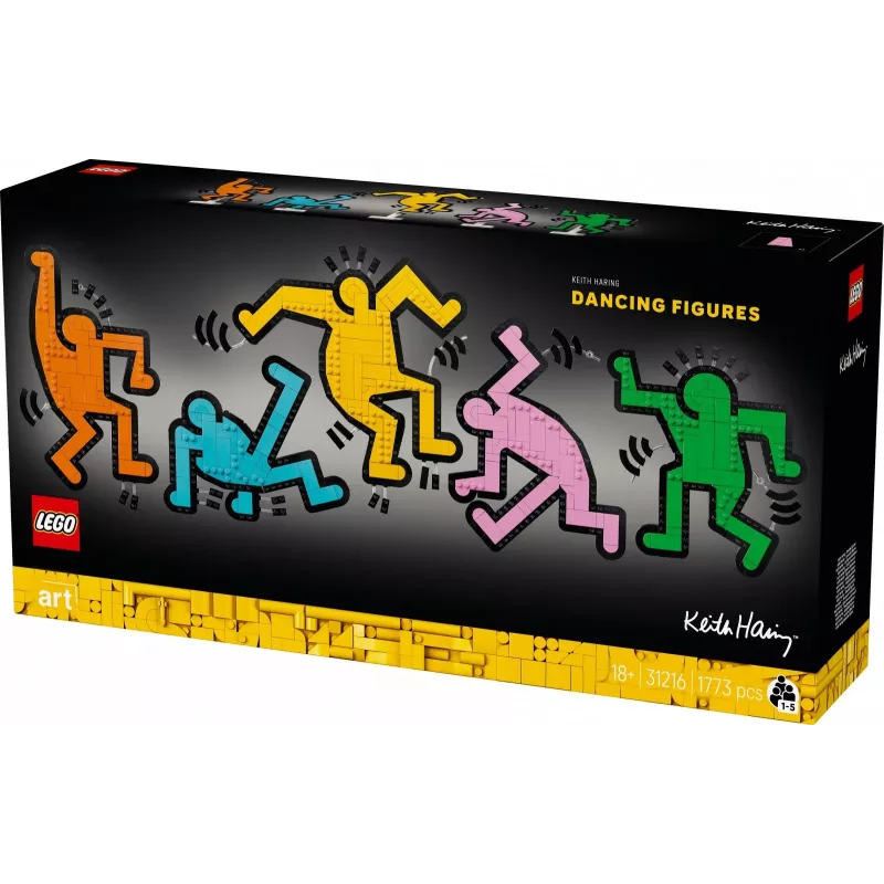 LEGO ART 31216 Keith Haring - Tancujúce postavy