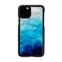 Ochranné puzdro iKins pre iPhone 11 Pro – farba modré jazero a čierna