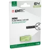 Emtec D250 Mini USB 2.0 flash disk 64 GB, zelený