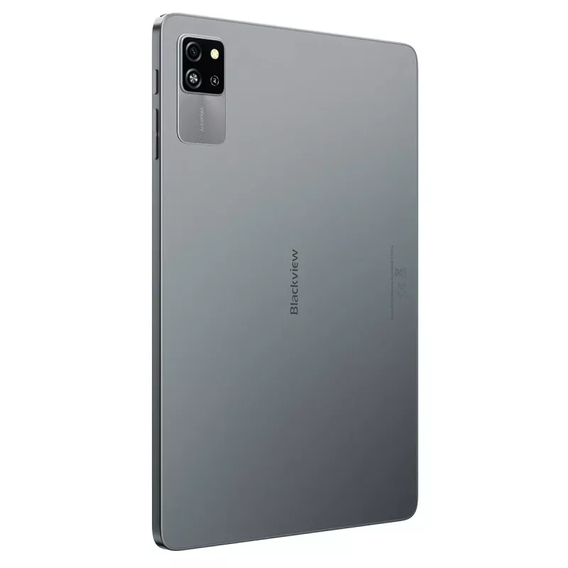 Blackview Tab 60 WiFi tablet, 10,1 palca (25,6 cm) HD+ IPS, Allwinner A523, 4GB RAM, 128GB, Wi-Fi 6, Bluetooth 5.2, 5100 mAh, Android 15, sivý (Volcano Grey)