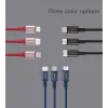 USB kábel Orsen S9M A na Micro USB 2.1A 1 m čierny