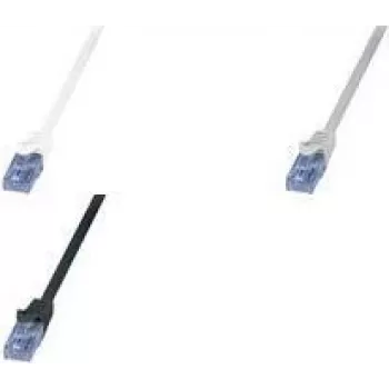 Sieťový kábel LogiLink CP3082U RJ-45 Cat6a 7,5 m sivý