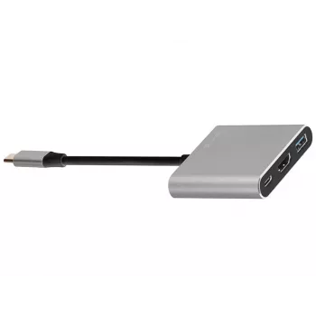 Adaptér A-1, USB-C HDMI 4K, USB 3.0, PD 100W