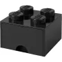 Copenhagen R.C. LEGO Brick Drawer 4 čierna | RC40051733 (RC40051733)