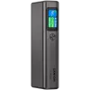 Canyon OnPower 230 TFT powerbanka, 20000 mAh, PD 130 W, 2x USB-C + USB-A, kovové puzdro, tmavosivá