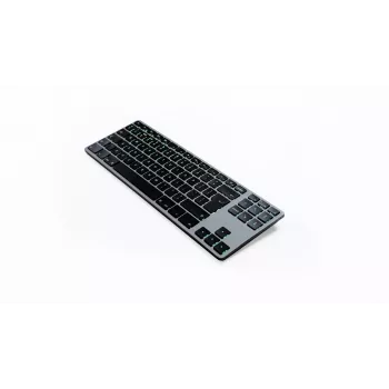 Klávesnica hliníková Mac Tenkeyless RGB Space Gray