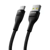 Baseus Flash 2 USB A na USB C rýchlonabíjací kábel 2 m 100 W čierny