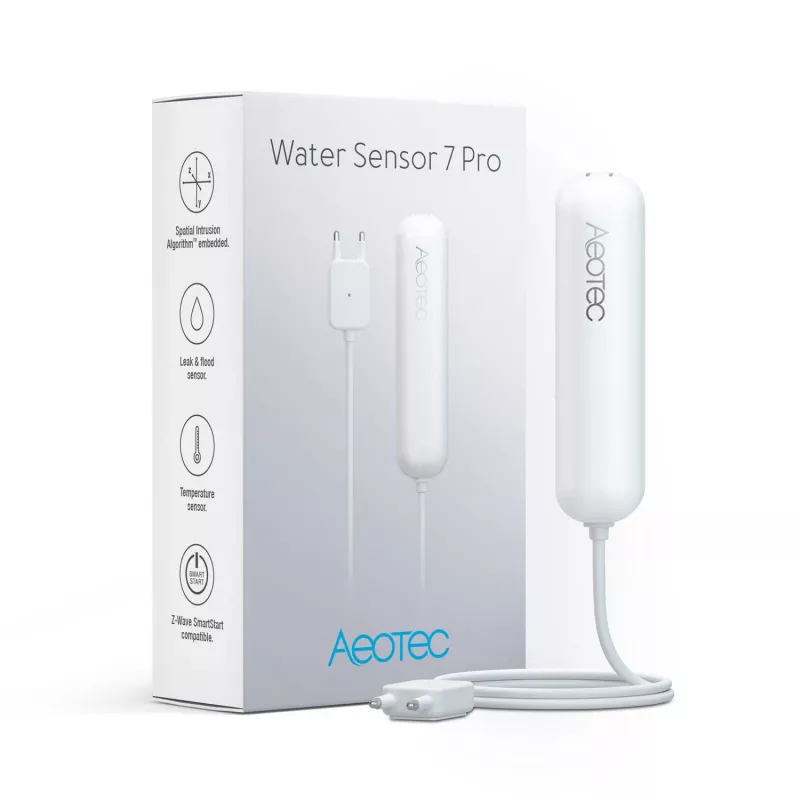 Vodný senzor AEOTEC Water Sensor 7 Z-Wave Plus detektor úniku AEOEZWA018