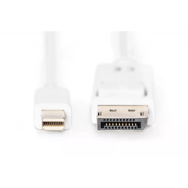 Prepojovací kábel DisplayPort Digitus AK-340102-010-W