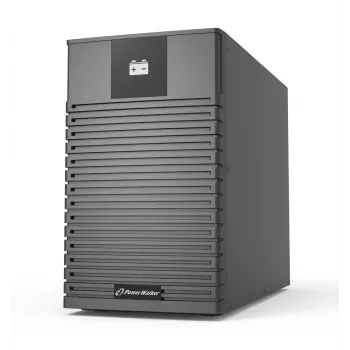 Skriňa batérií UPS PowerWalker BP I72T-12x9Ah Tower čierna — 12 pozícií, 9 Ah batérie, kolieska, 318×192×428 mm