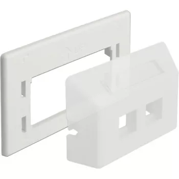 Keystone adaptérová doska, montáž (biela)