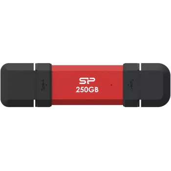 Prenosný SSD Silicon Power DS72 250GB, USB-C/USB-A 3.2 Gen 2