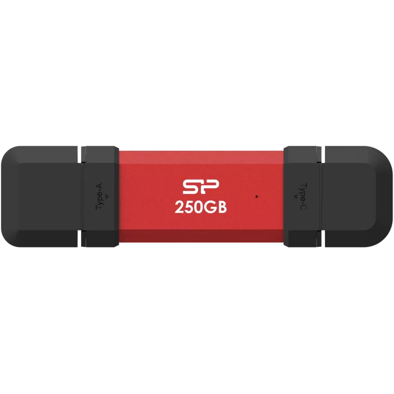 Prenosný SSD Silicon Power DS72 250GB, USB-C/USB-A 3.2 Gen 2