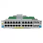 HPE - Rozširujúci modul - Gigabit Ethernet (PoE+) x 20 + 10 Gigabit SFP+ x 2 + 2 x SFP+
