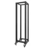 Lanberg OR01-6842-B 19-palcový otvorený rack, 42U, 600x800 mm, čierny