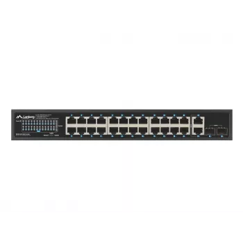 Neřízený switch LANBERG RSGE-24P-2GE-2S-360 s 24 RJ-45 Ethernet portmi