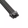 CableMod Basics univerzálny 12V 2x6 kábel, 90° konektor, 16-pin na 16-pin - čierny, 60 cm, var. A