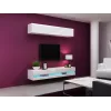 Cama obývacia zostava VIGO neu 10 biela/biela lesk