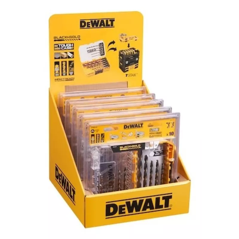 Sada vrtákov do kovu DeWalt DT20620-QZ 10 kusov HEX 1/4