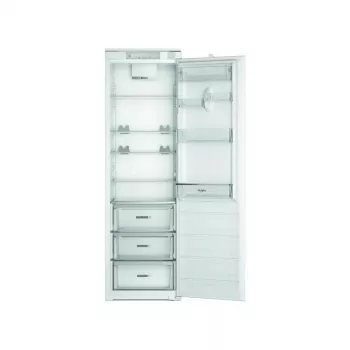 Whirlpool chladnička | WHSD18A013D1 | energetická trieda E | vstavaná | chladnička bez mrazničky | výška 177 cm | chladiaci objem netto 306 L | displej | 30 dB | nerez