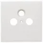 Axing SZU 2-01 kryt zásuviek - rozmery 80 x 80 mm vhodný pre BSD 963-xx (SZU 2-01)